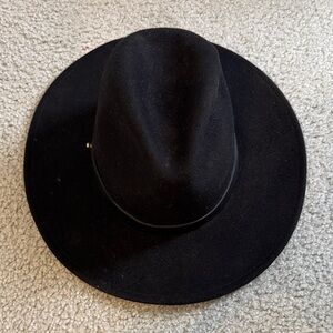 Lack Of Color Black Fedora